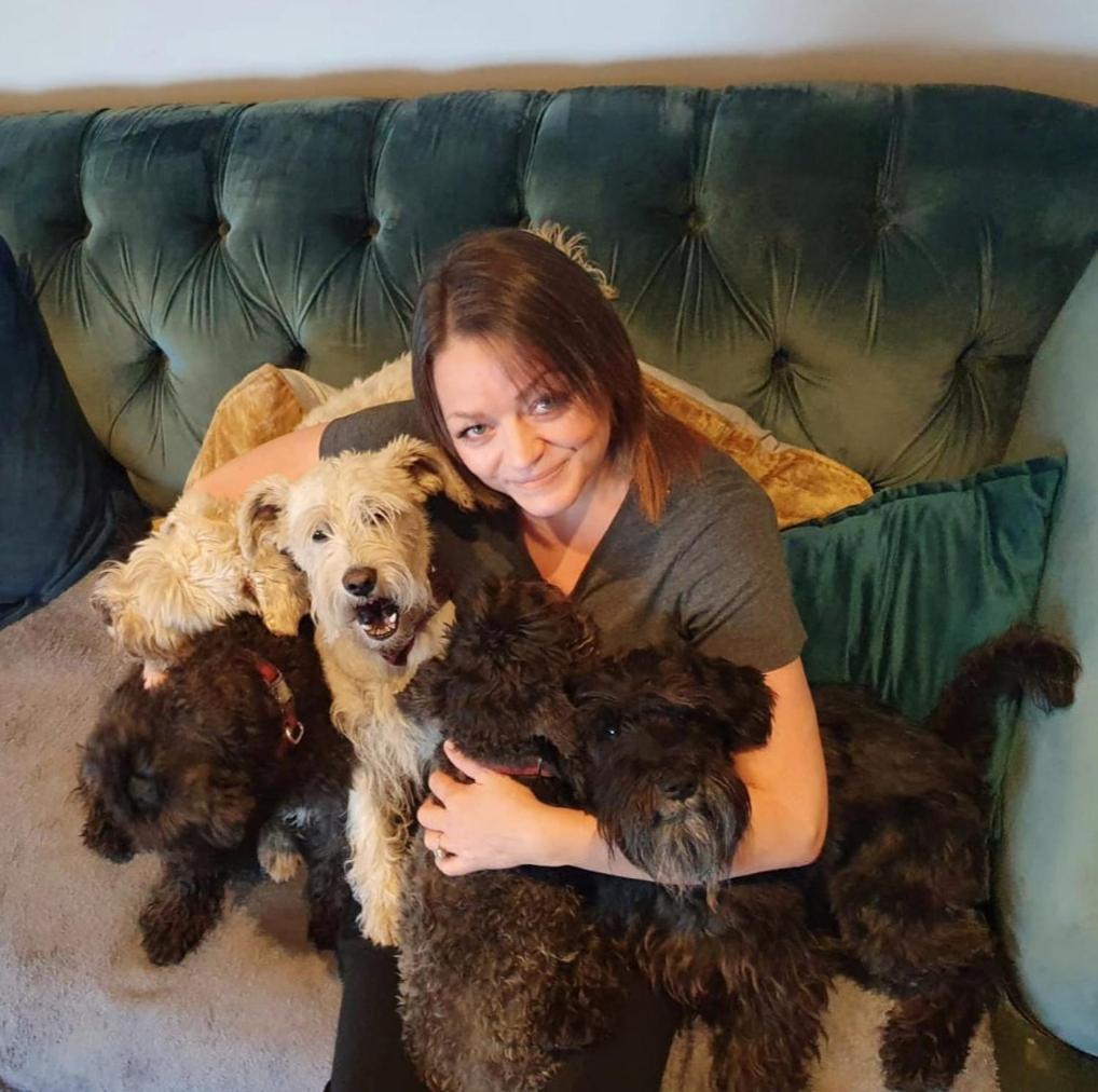 The Sleeping Dog Room At The Grumpy Schnauzer Bnb Huge Room, Luxe Suite, Private Hot Tub, Breakfast, Gym, Games Room, Farm Stay, Amazing エイドリー 部屋 写真